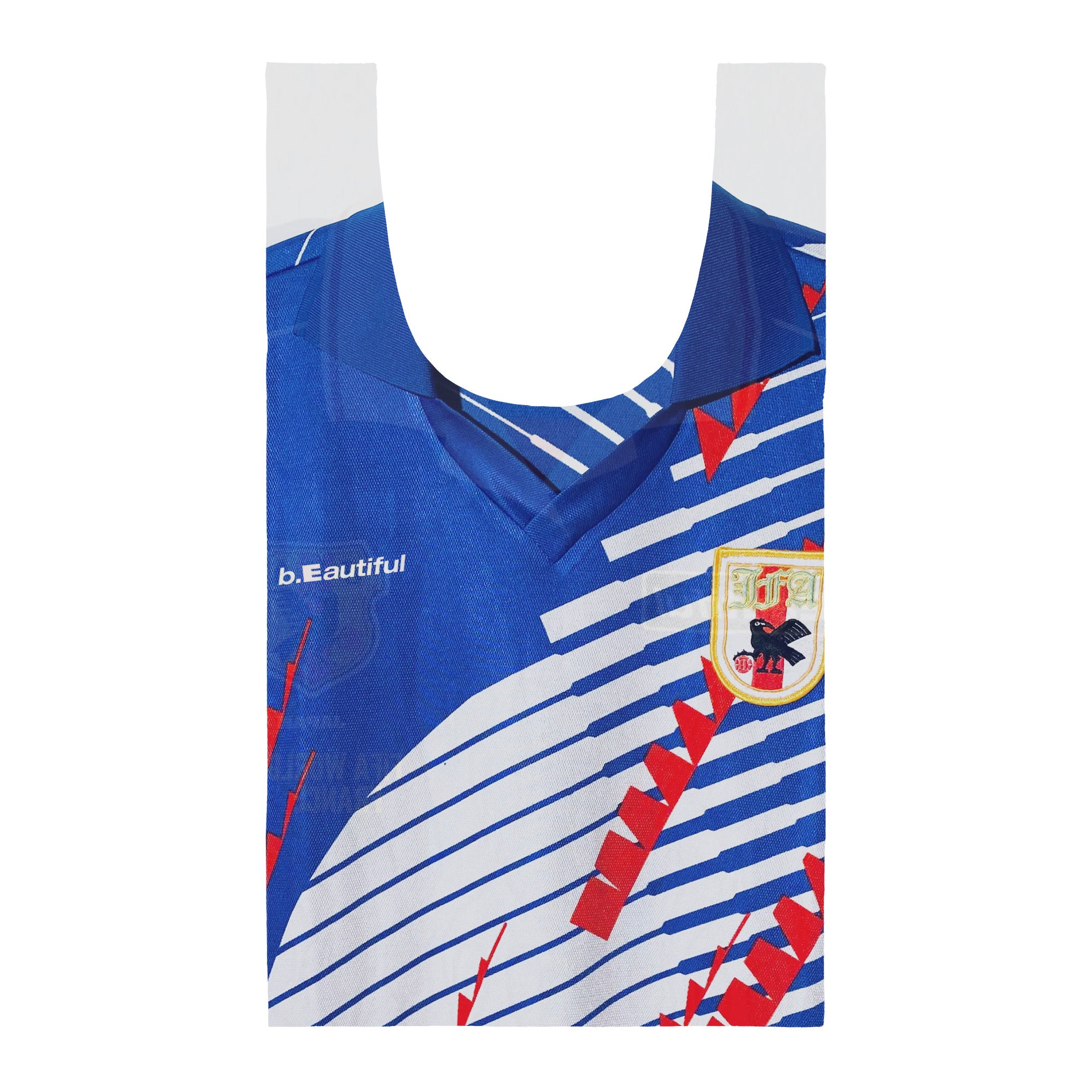 SOCCER JERSEY REUSABLE XL BAG｜BLUE / WHITE