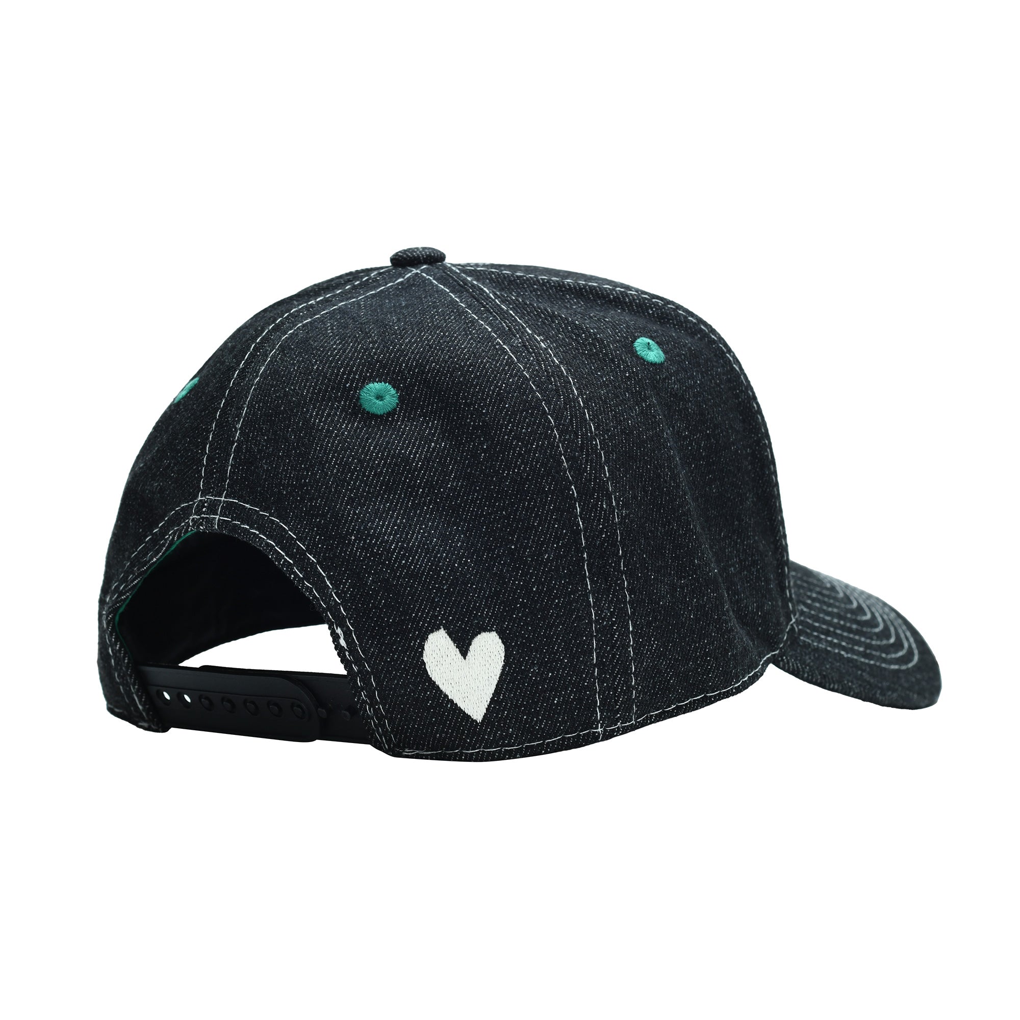b.E Hat｜Black Denim / Off White