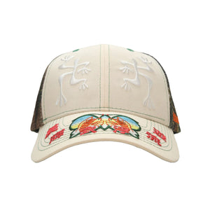 BIYU TRUCKER HAT｜OFF WHITE