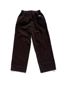 STRAIGHT CORDS SLACKS｜BROWN