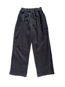 STRAIGHT CORDS SLACKS｜CHARCOAL