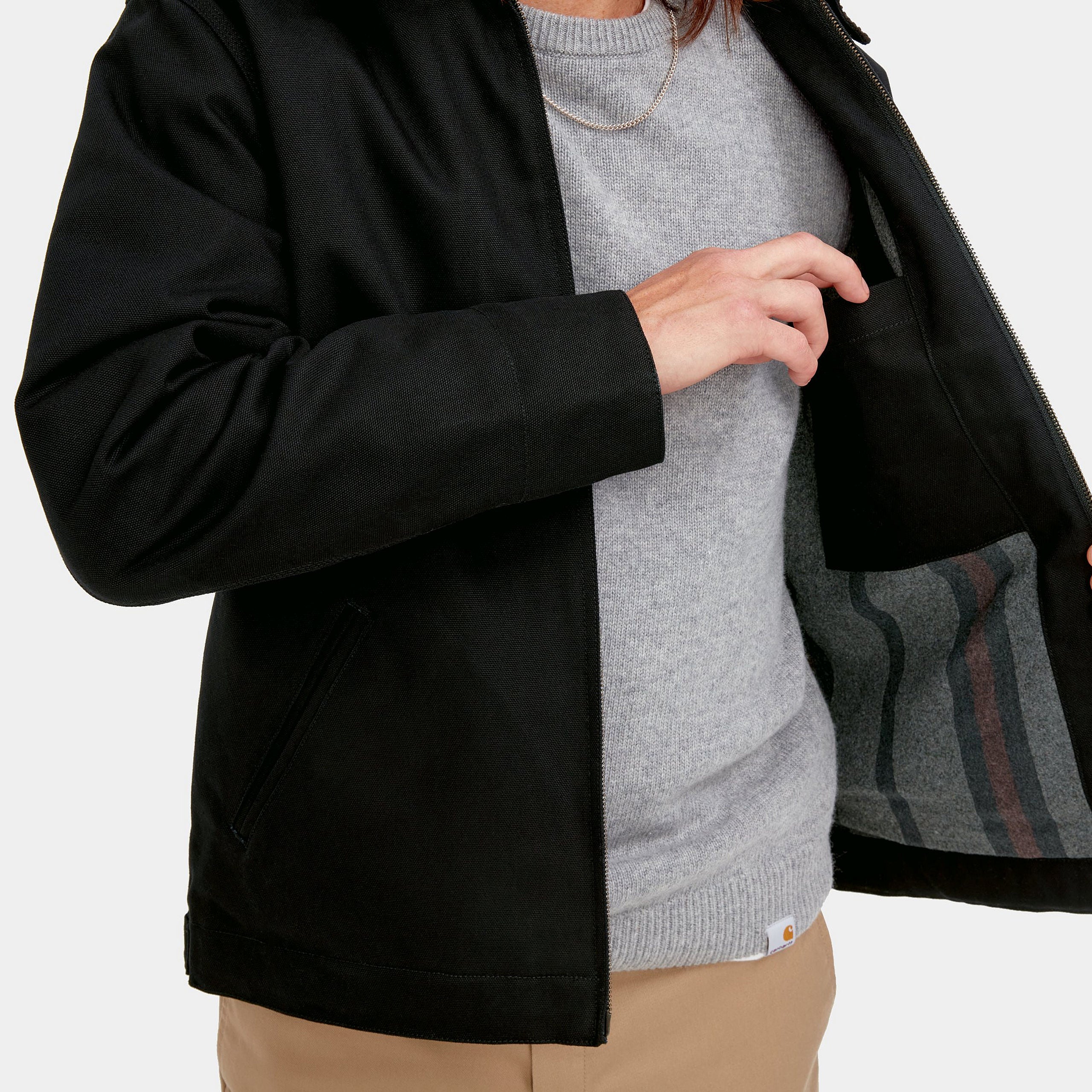 DETROIT JACKET｜BLACK / BLACK RIGID