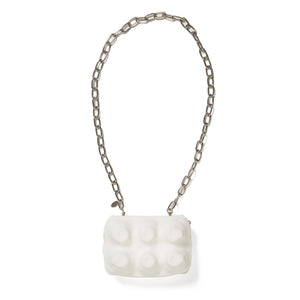 "EGG PACK" POUCH｜WHITE