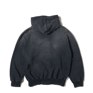 EMBROIDERED CHAIN ZIP-UP HOODIE｜GREY – NOU-KON
