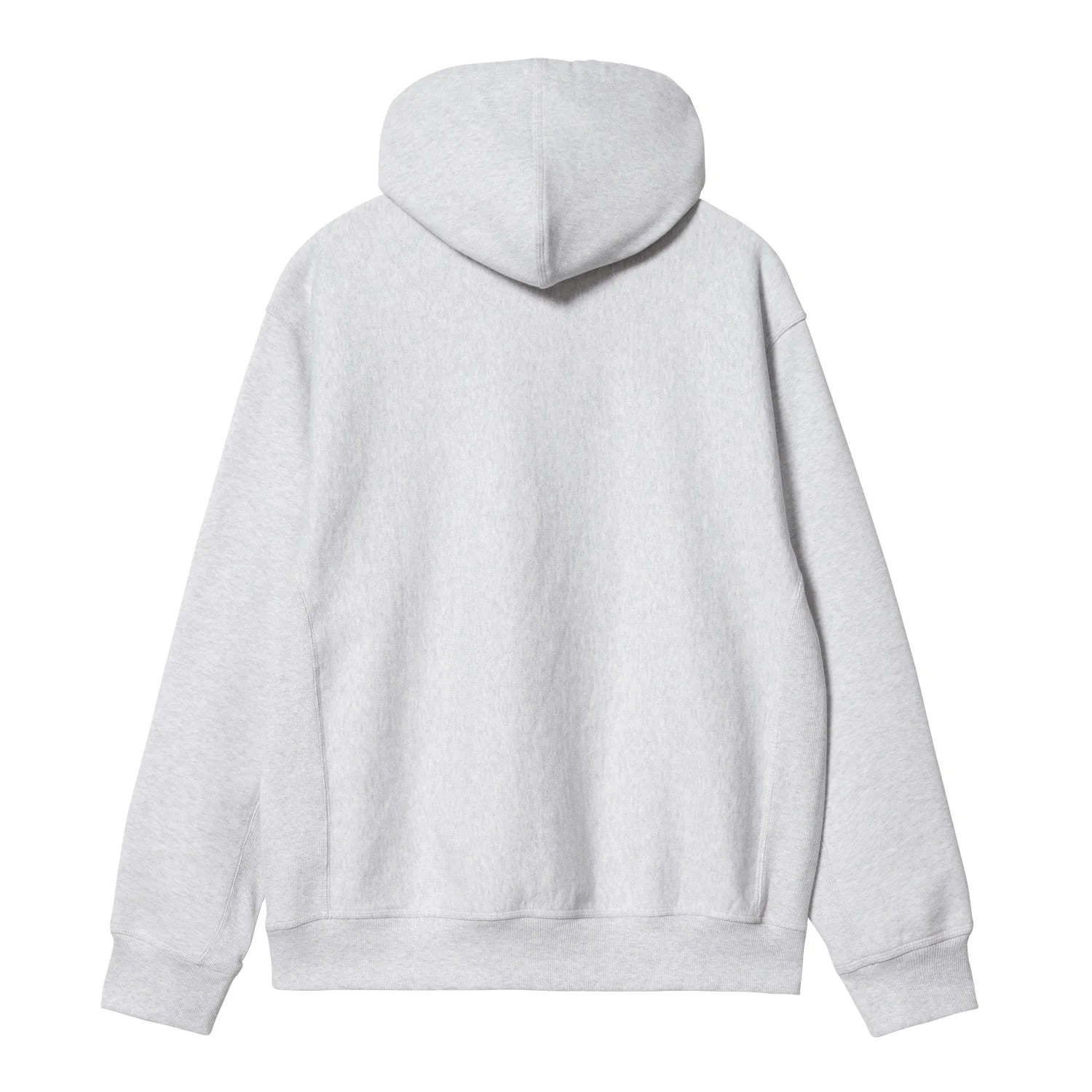 HOODED AMERICAN SCRIPT SWEATSHIRT｜ASH HEATHER