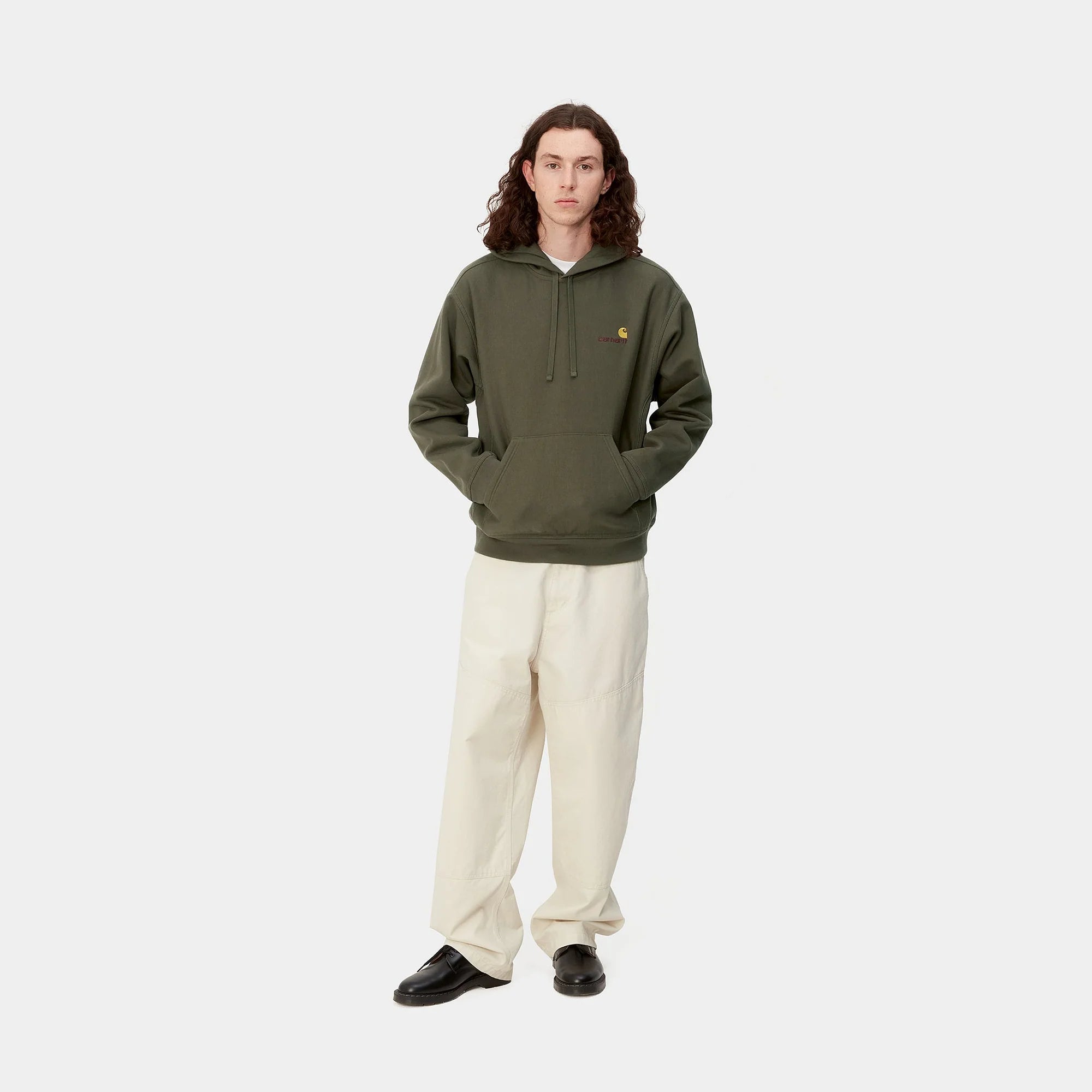 HOODED AMERICAN SCRIPT SWEATSHIRT｜PLANT