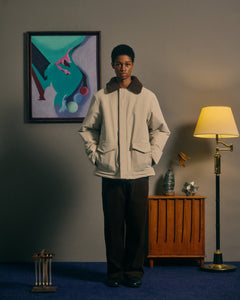 STRAIGHT CORDS SLACKS｜BROWN