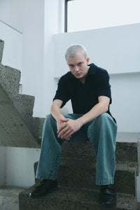 FADE STRAIGHT DENIM｜SAND BLUE – NOU-KON