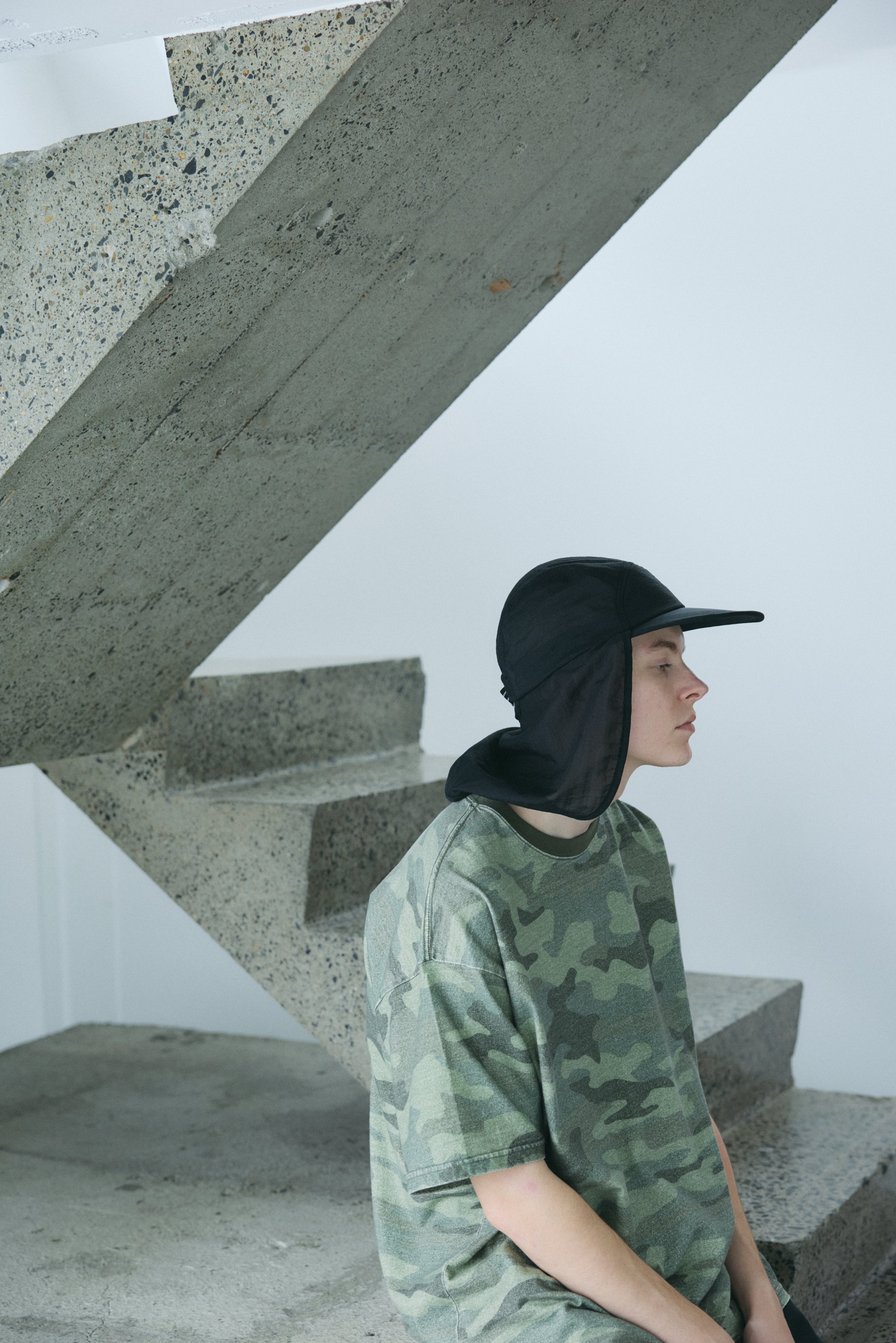 PAPER RIP SHADE CAP｜BLACK – NOU-KON