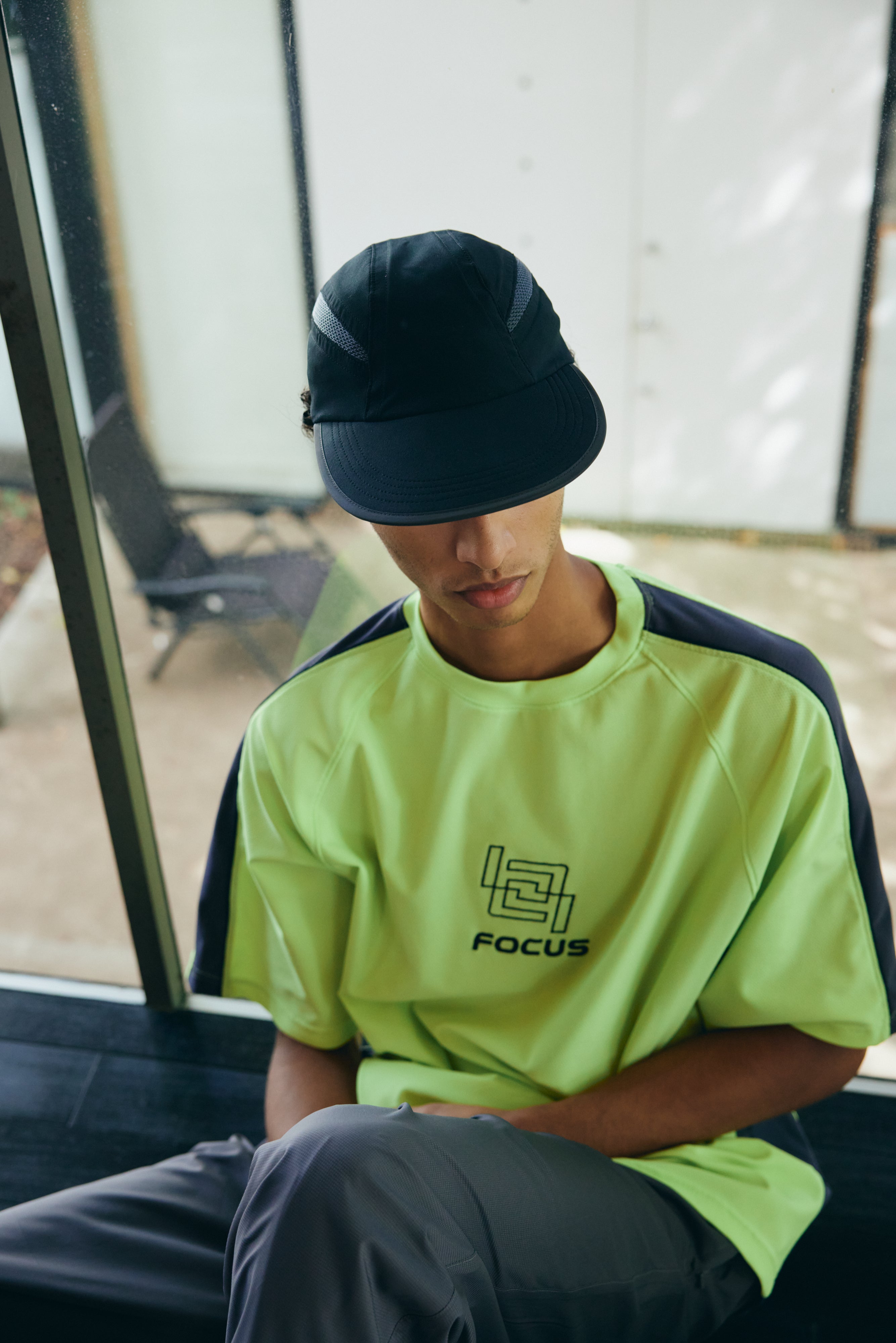 STRETCH ACTIVE CAP｜BLACK