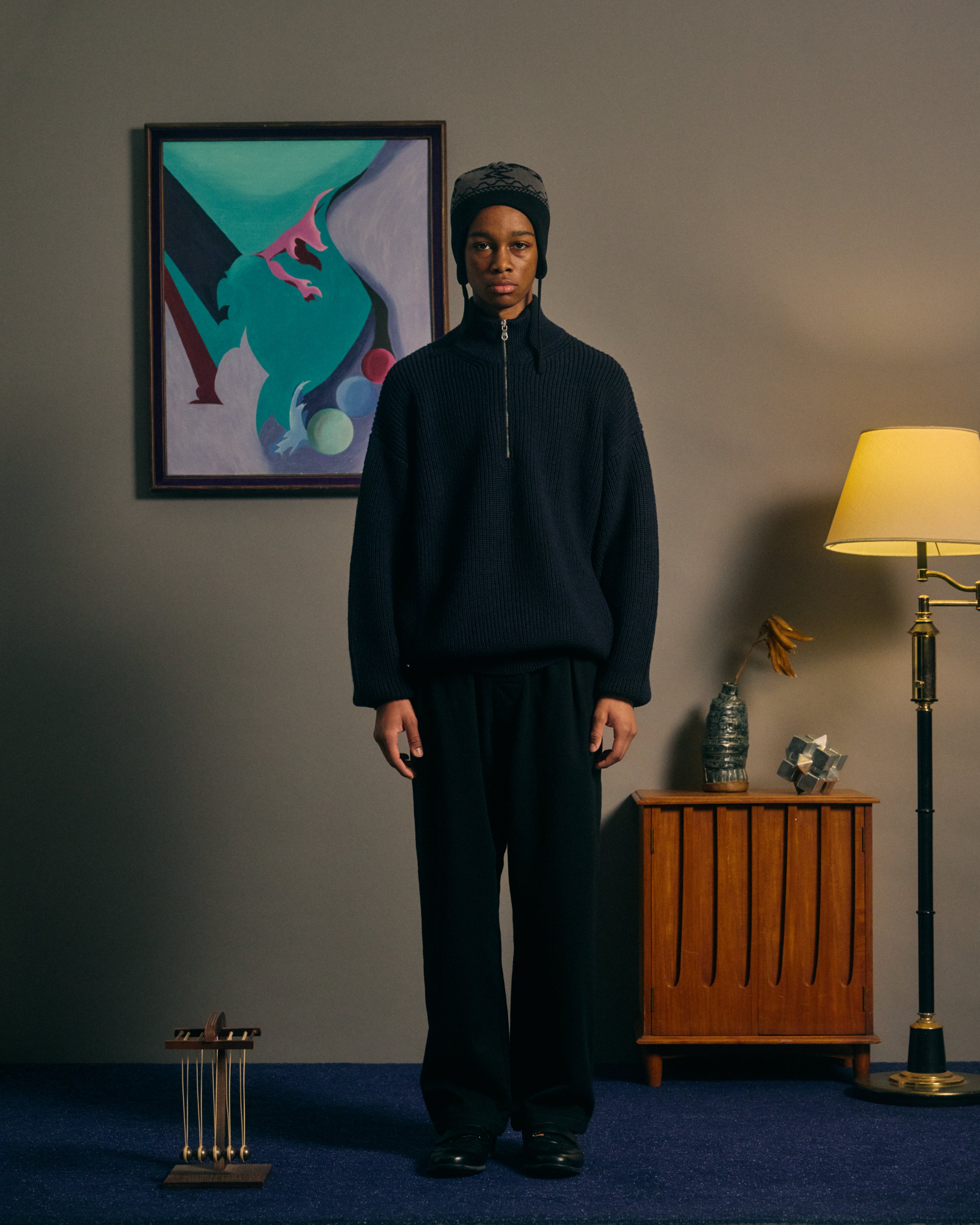 DUB EFFECT EAR FLAP｜BLACK