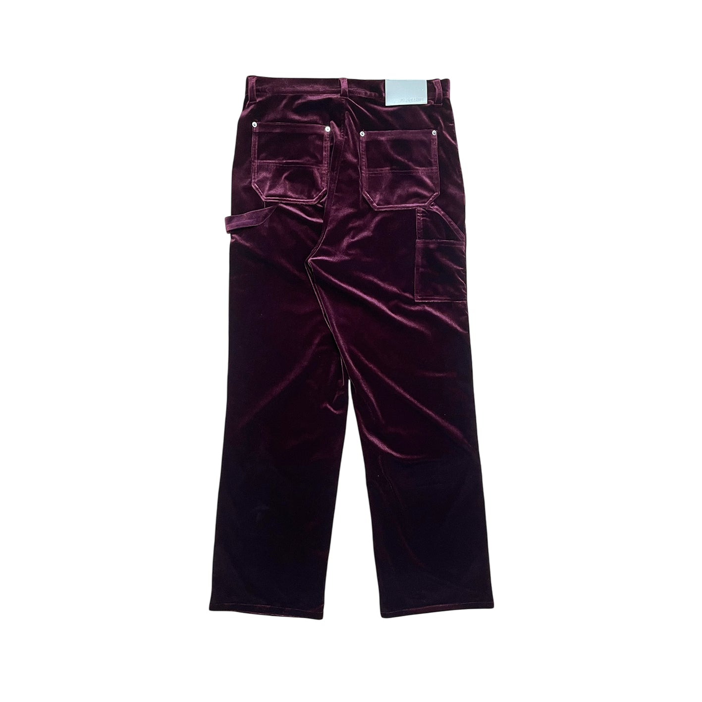 VELOUR DOUBLE KNEE｜BURGUNDY