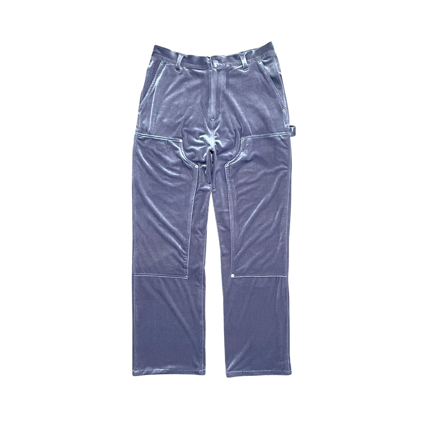 VELOUR DOUBLE KNEE｜LT.BLUE