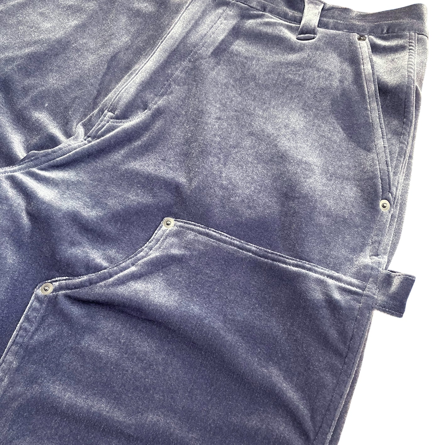 VELOUR DOUBLE KNEE｜LT.BLUE