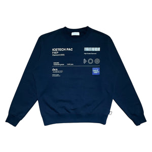 DIAMOND PAC SWEATSHIRT｜NAVY