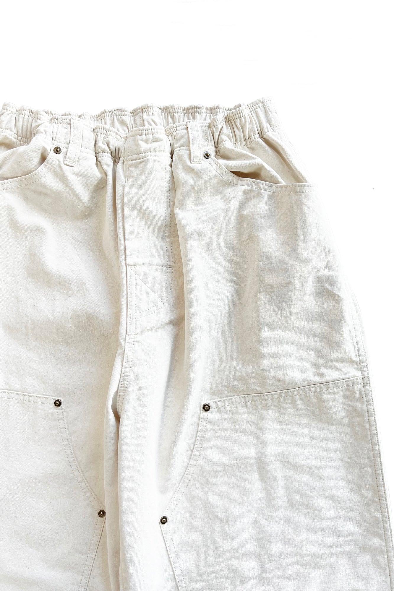 DOUBLE KNEE PIGMENT PANT｜OFF