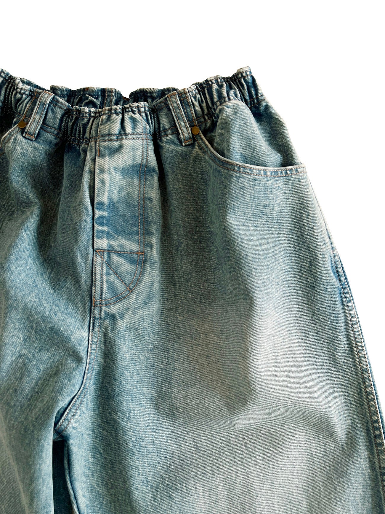 FADE STRAIGHT DENIM｜SAND BLUE – NOU-KON