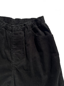 STRAIGHT CORDS SLACKS｜BLACK