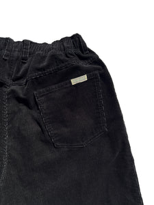 STRAIGHT CORDS SLACKS｜BLACK