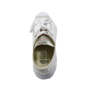 "HANK" OG Sole Canvas Low-top Sneaker | WHITE