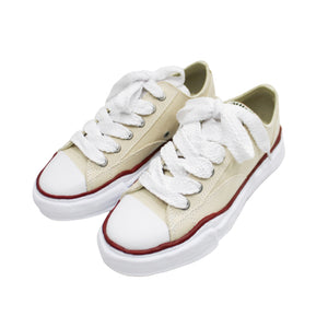 "PETERSON" OG Sole Canvas Low-top Sneaker | Natural