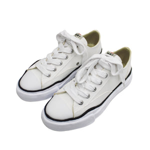 "PETERSON" OG Sole Canvas Low-top Sneaker | White