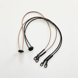 MASK STRAP｜LEATHER ＜NATURAL＞