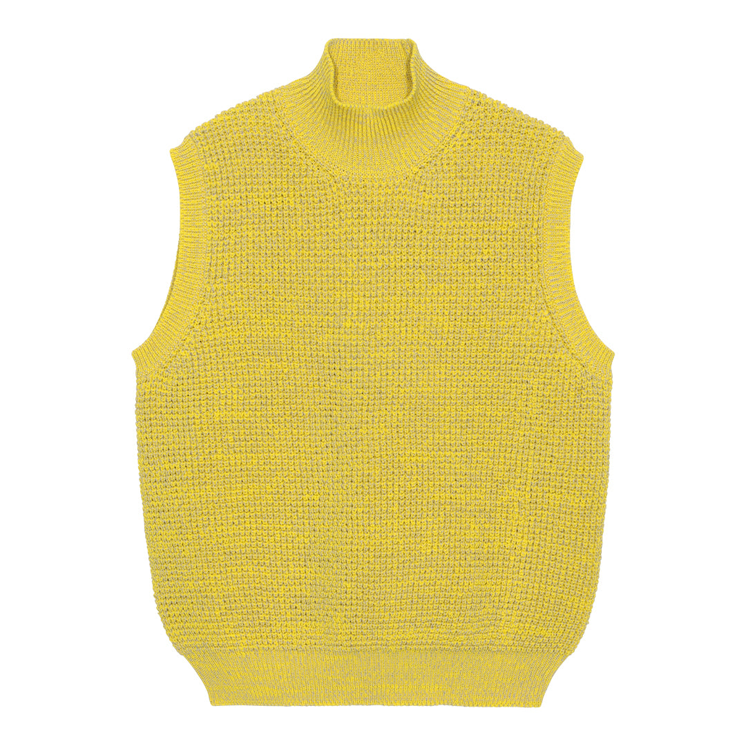 MIX COLOR WAFFLE VEST