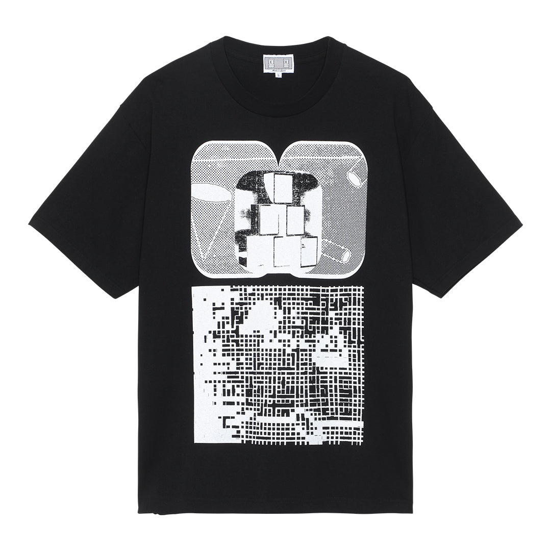 MD BLOCKED T｜BLACK