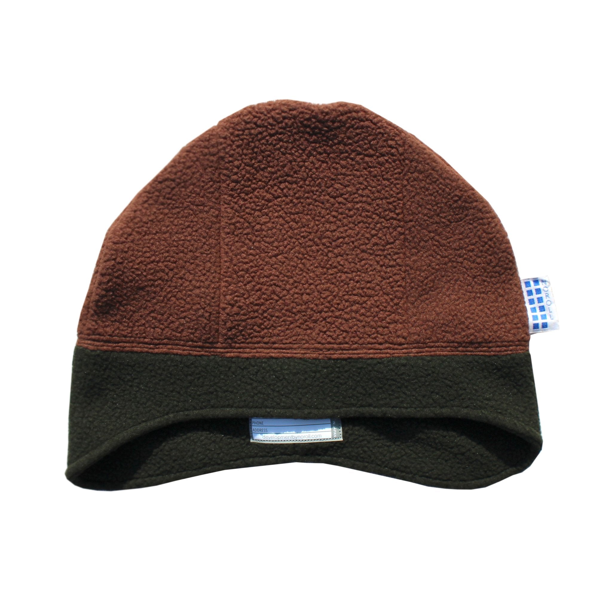 FLEECE WATCH CAP｜BROWN / OLIVE