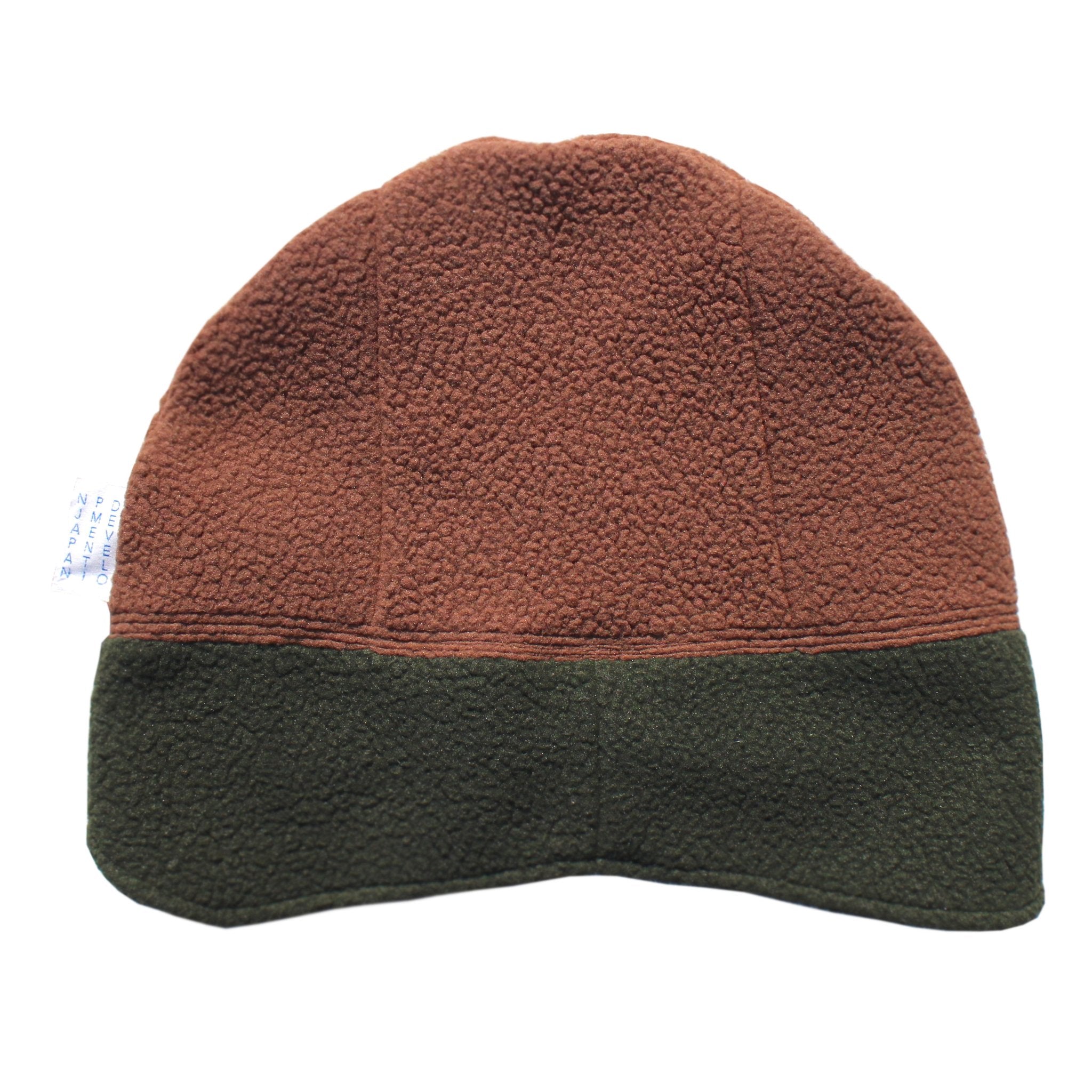FLEECE WATCH CAP｜BROWN / OLIVE