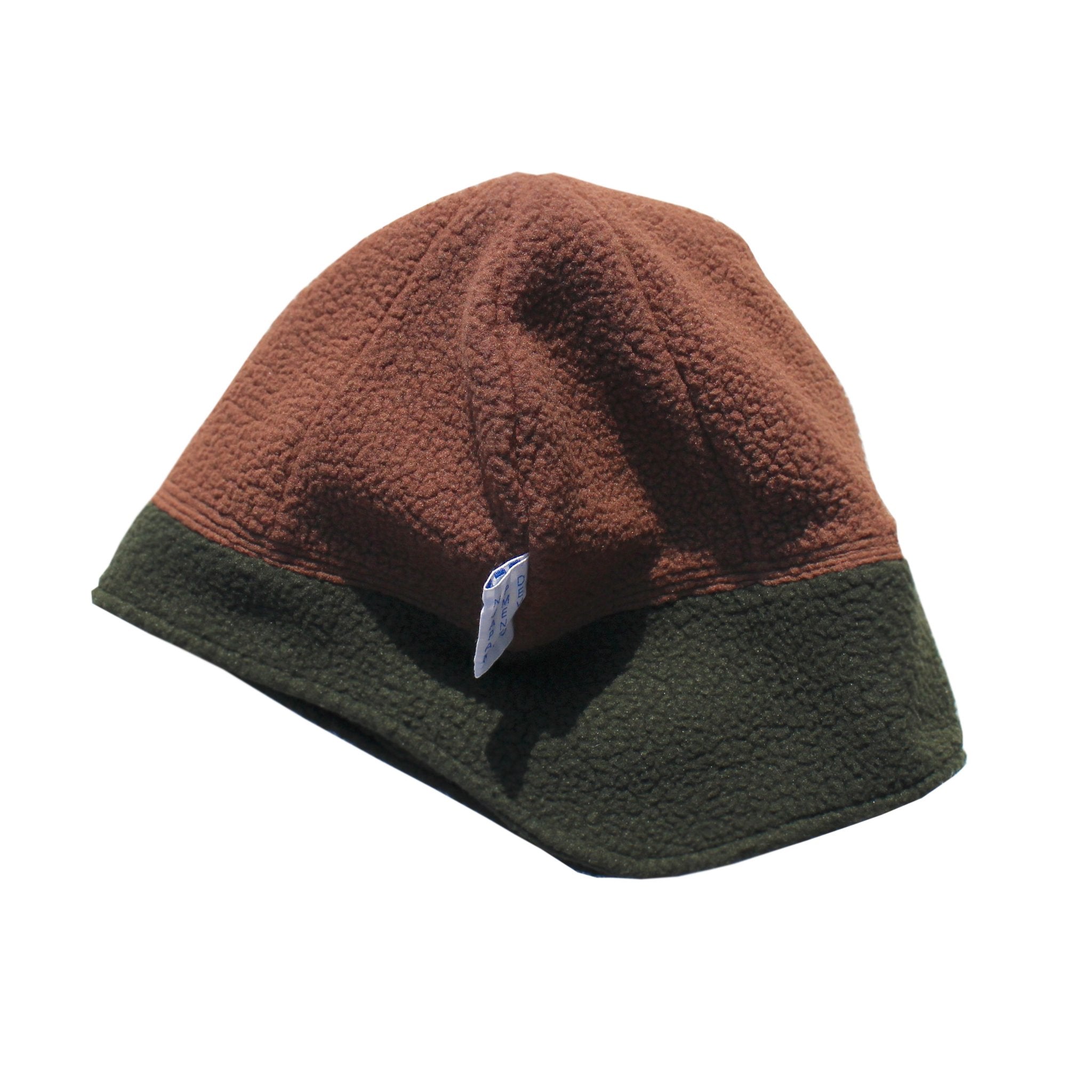 FLEECE WATCH CAP｜BROWN / OLIVE