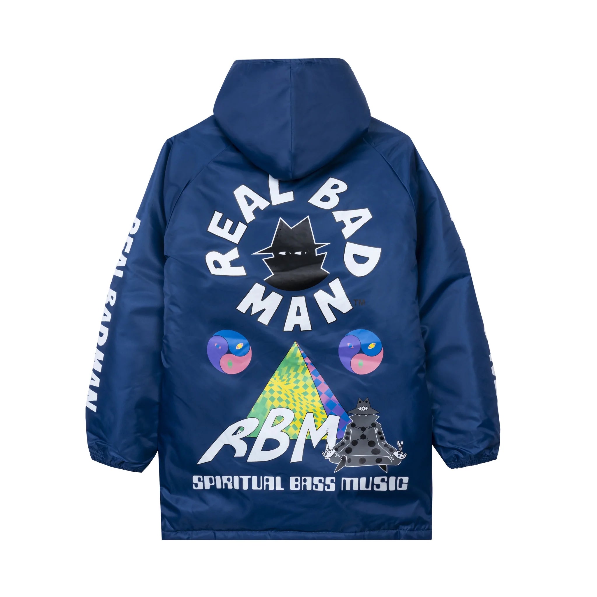 SPIRITUAL BASS STADIUM JACKET｜NAVY