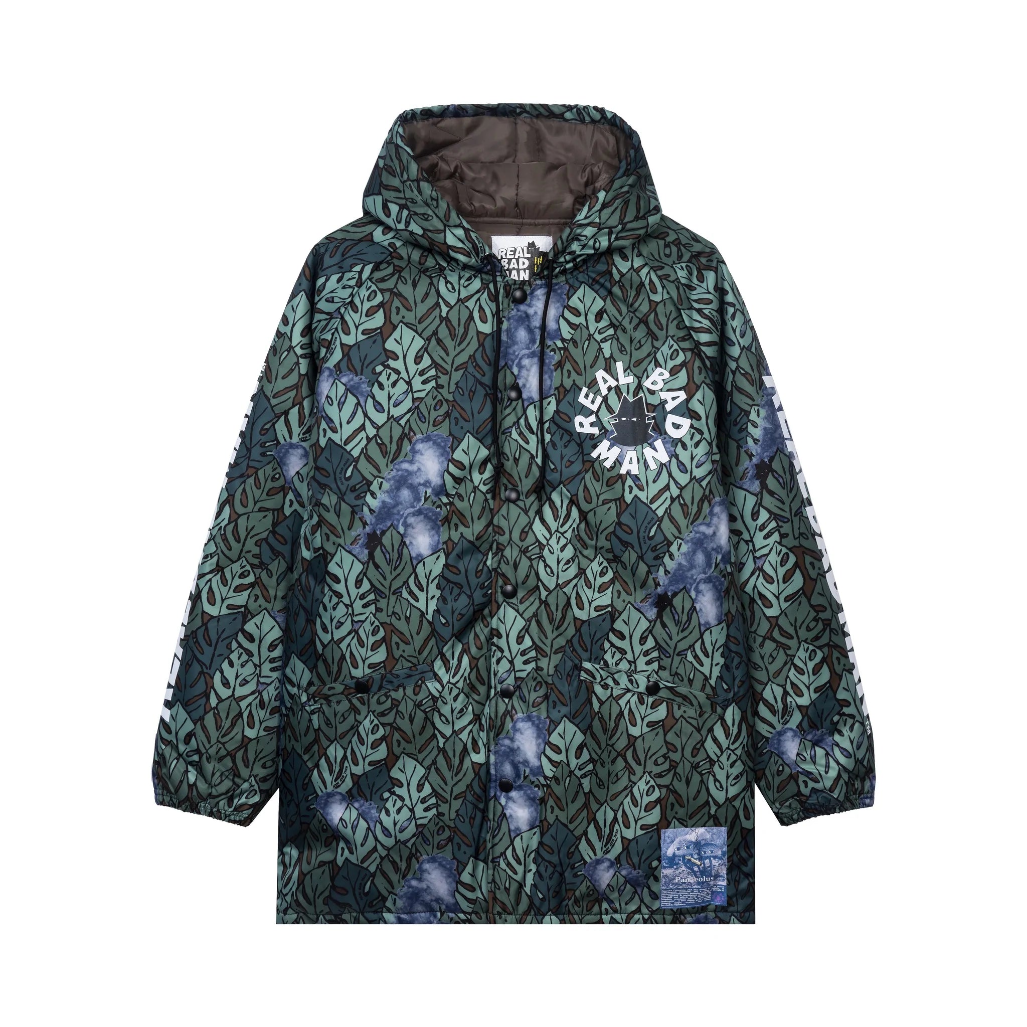 SPIRITUAL BASS STADIUM JACKET｜GREEN JUNGLE
