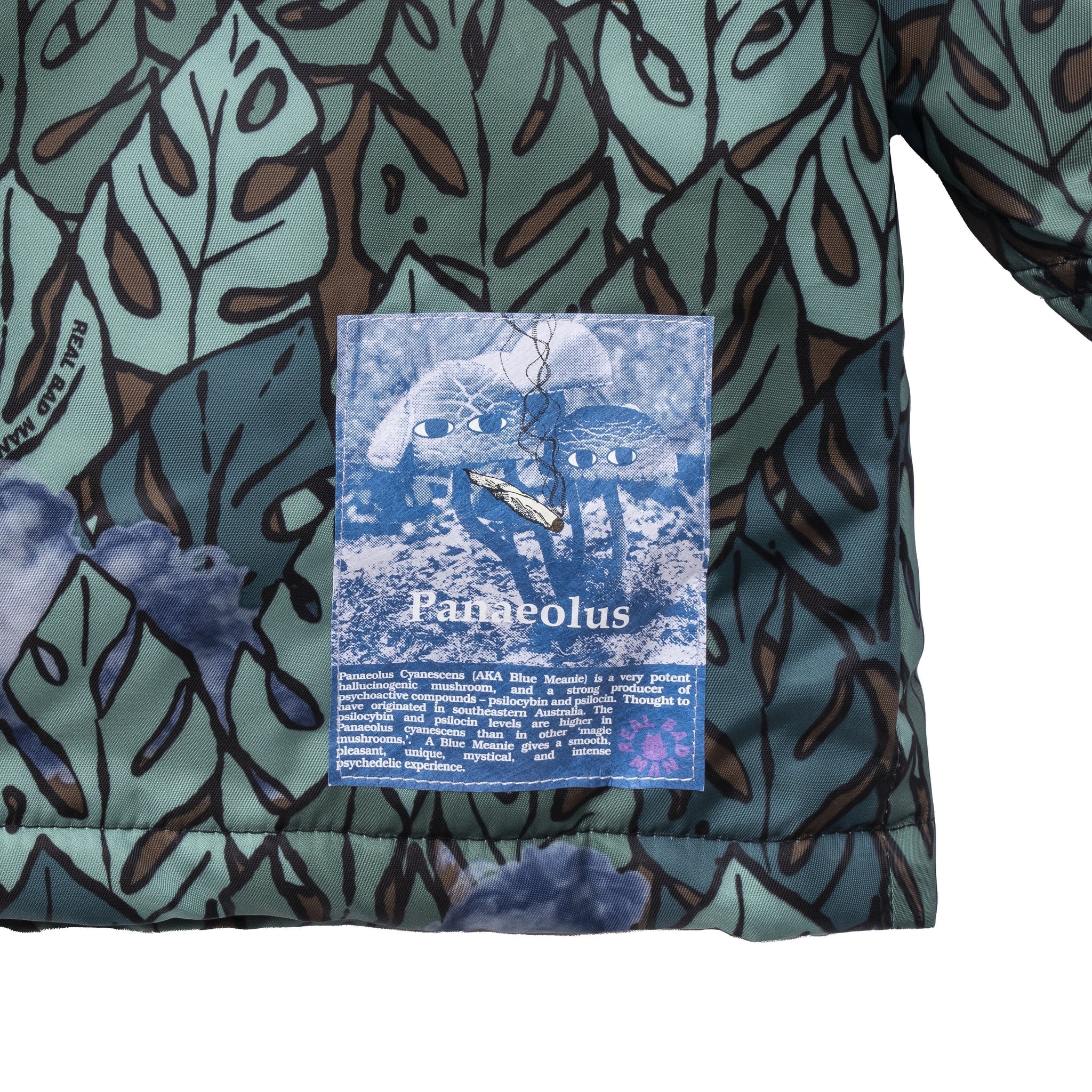 SPIRITUAL BASS STADIUM JACKET｜GREEN JUNGLE