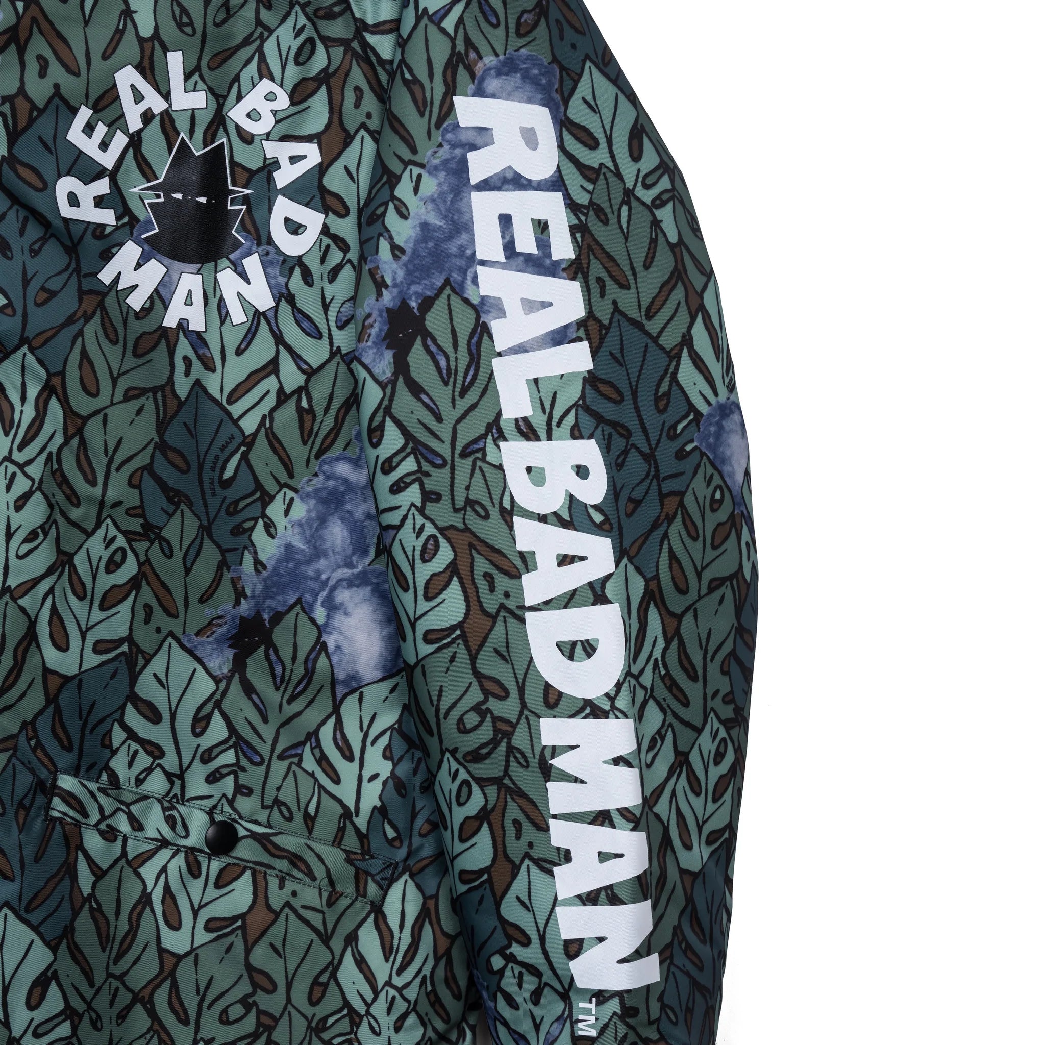 SPIRITUAL BASS STADIUM JACKET｜GREEN JUNGLE