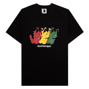 SMOKIN' GHOST SS TEE｜BLACK
