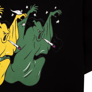 SMOKIN' GHOST SS TEE｜BLACK